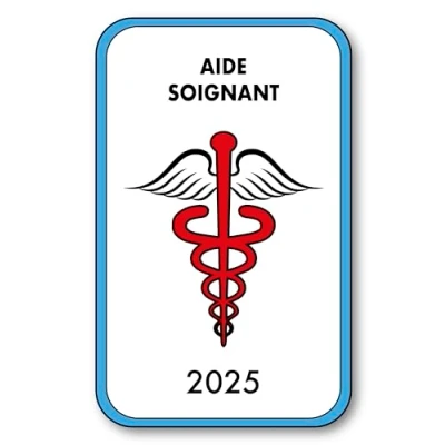Afbeelding van SIGNAL SAFETY Sticker Caduceus vignet 2024 voor voorruit in Vitrophanie V4 verzorgende hulp