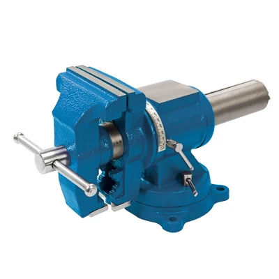 Afbeelding van Silverline Multifunctionele Bankschroef Kaak 125 mm 360 Graden x