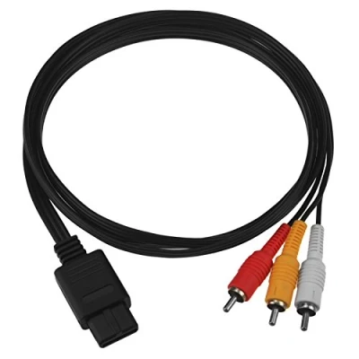 Afbeelding van Composiet AV kabel SNES/Gamecube/N64/GC GAMECUBE NINTENDO 64 SNES GC N64 SUPER