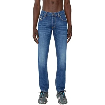 Afbeelding van Diesel Herren Kleding Jeans Slimfit Blauw 30N