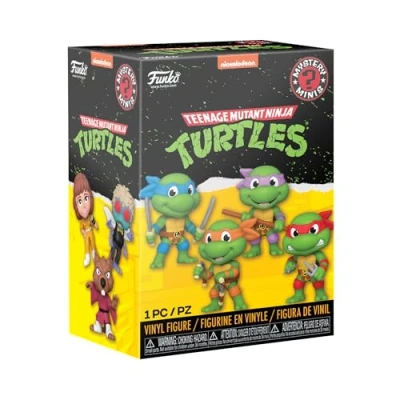 Image de Figurines Funko Mystery Minis Tortues Ninja pack 12