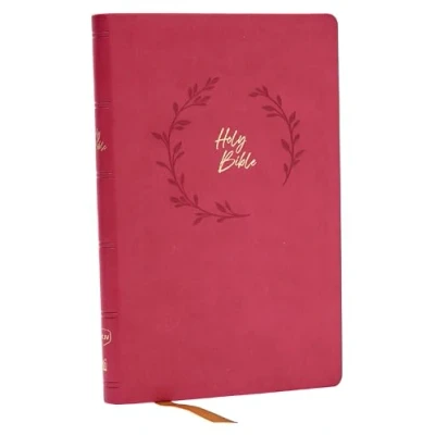 Afbeelding van NKJV Holy Bible, Value Ultra Thinline, Pink Leathersoft, Red Letter, Comfort Print
