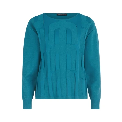 Afbeelding van Betty Barclay Trui, Dames, Maat: 40, Colonial blue
