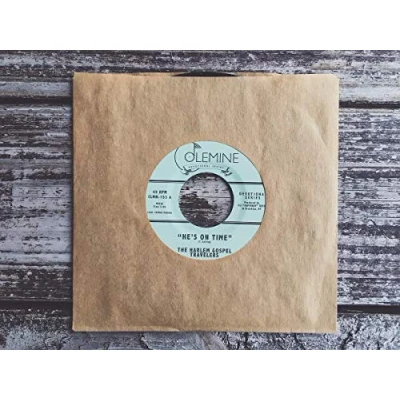Afbeelding van Harlem Gospel Travelers He&#039;s On Time (7&quot; Vinyl Single)