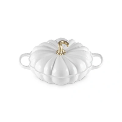 Afbeelding van Le Creuset Campagnard Pompoen Wit 28 cm