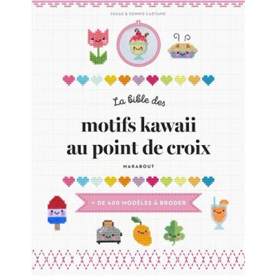 Image de La bible des motifs kawaii au point de croix