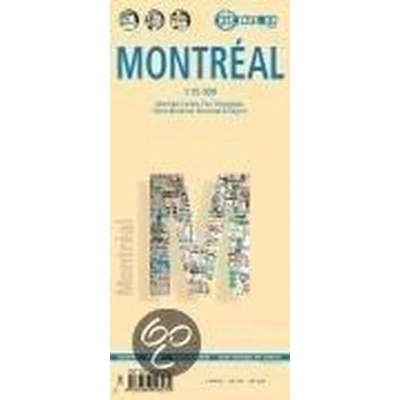 Afbeelding van Montréal 1 : 15 000. City Streets