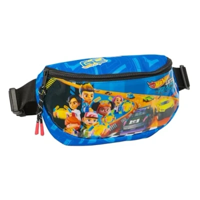 Afbeelding van Heuptas Hot Wheels Let&#039;s race Blauw Zwart 23 x 14 9 cm