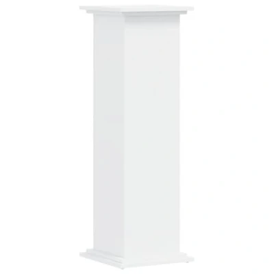 Afbeelding van vidaXL Plantenstandaard 33x33x100 cm bewerkt hout wit