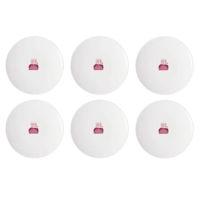 Afbeelding van Villeroy &amp; Boch With Love Ontbijtbord Happy Birthday, Set van 6