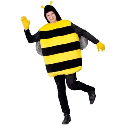 Afbeelding van Fiestas Guirca Volwassenkostuum Hommel L (52 54)