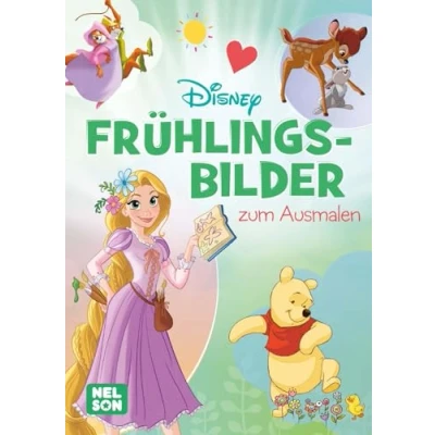 Afbeelding van Disney Kreative Beschäftigung: Frühlingsbilder zum Ausmalen
