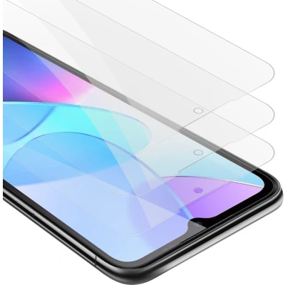 Afbeelding van Cadorabo 3x Screenprotector geschikt voor Oukitel C31 Beschermende Pantser Film in KRISTALHELDER Getemperd (Tempered) Display beschermend glas 9H hardheid met 3D Touch