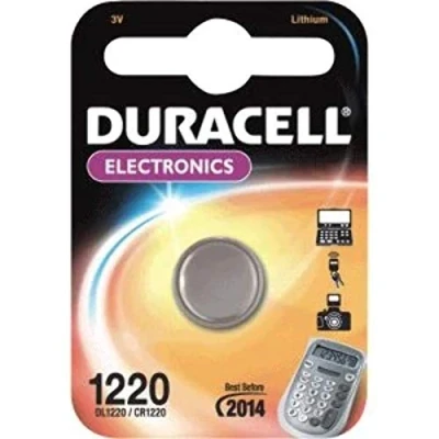 Afbeelding van Duracell CR1220 D 1 BLIster (DL 1220) Lithium 3V niet oplaadbare batterij