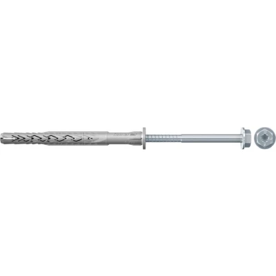 Afbeelding van Fischer 10x80 mm constructieplug SXRL FUS zeskantkop schroef 50 stuks