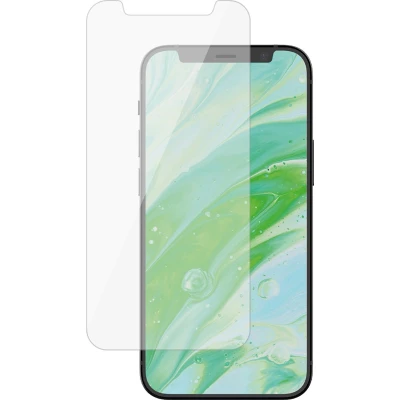 Afbeelding van Bigben Connected, Schermbeschermer Geschikt voor Apple iPhone 12 mini plat in antikras gehard glas, Transparant