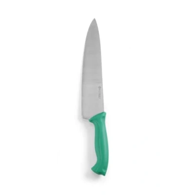 Afbeelding van Hendi Koksmes HACCP Polypropyleen Heft Groen 385 mm