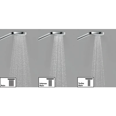 Afbeelding van Hansgrohe Croma Select S handdouche vario rain en turbo