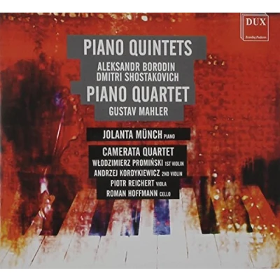 Afbeelding van Piano Quintets Borodin / Shostakovich Mahler [CD]