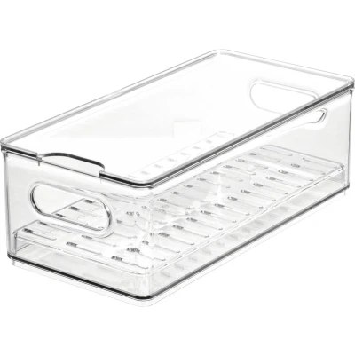 Afbeelding van iDesign Koelkast Organizer met Lekbak, 15.2 x 30.5 10.7 cm, Kunsts