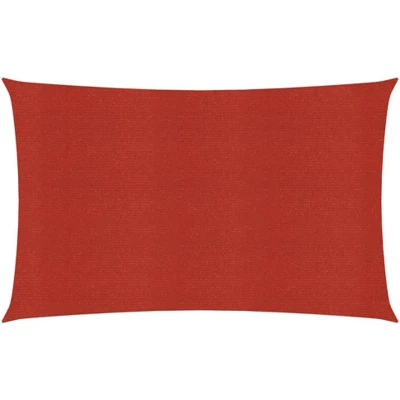 Afbeelding van Zonnezeil 160 g/m² 2x4 m HDPE rood