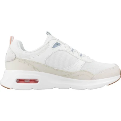 Afbeelding van Skechers AIR Court Retro Avenue Sneakers laag, Dames, Maat: 37, White Textiel