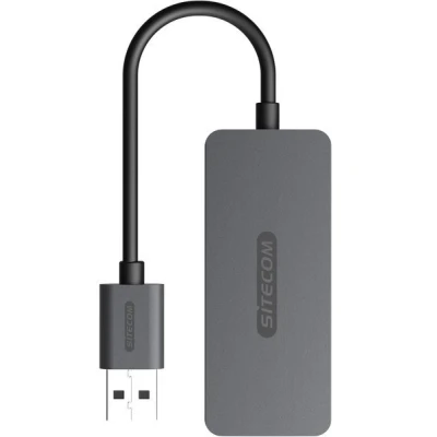 Afbeelding van Sitecom Usb a Hub Naar 4 X c Zilver / Zwart (cn 5008)