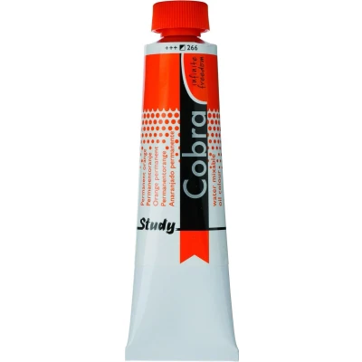 Afbeelding van Cobra Study Olieverf 40ml Permanent Orange (266)