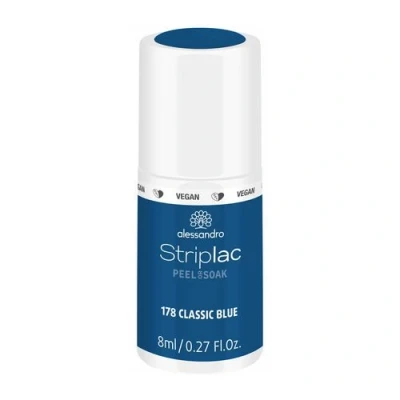 Afbeelding van Alessandro Striplac Peel Or Soak 178 Classic Blue Gellak Beautytasting