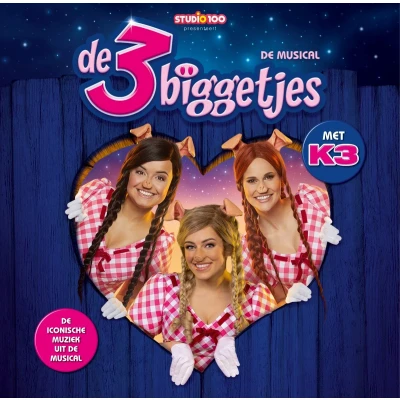 Afbeelding van K3 De 3 Biggetjes Musical (CD)