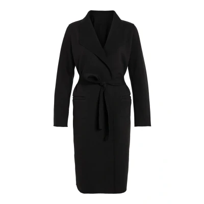 Afbeelding van VILA Vijuicnoos Mantel, Dames, Maat: XXL, Black