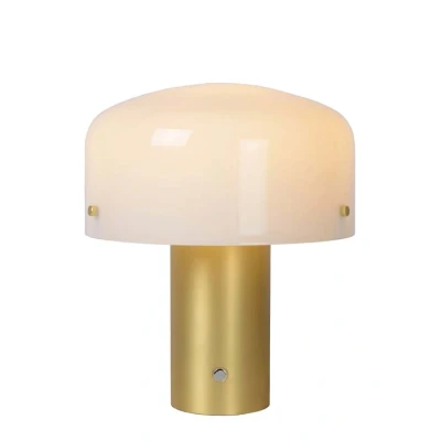 Afbeelding van Lucide TIMON Tafellamp 1xE27 3 StepDim Mat Goud / Messing