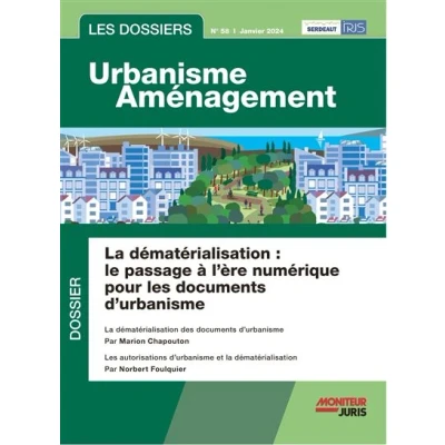 Image de Les Dossiers Urbanisme Aménagement n58 janvier 2024