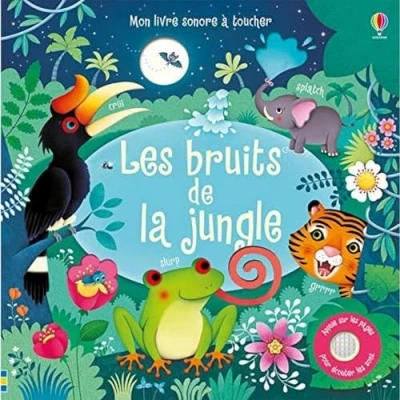 Afbeelding van Mon livre sonore à toucher Les bruits de la jungle