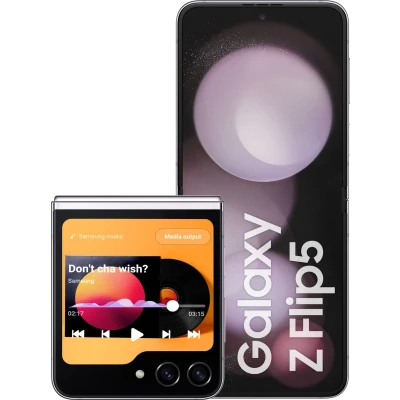 Afbeelding van Samsung Galaxy Z Flip 5 256GB F731B Beige met Youfone abonnement onbeperkt bellen + 30000 MB 4G+