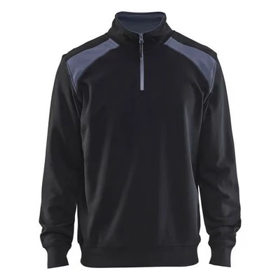 Image de Sweat de travail col camionneur bicolore Blåkläder