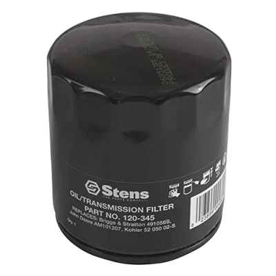 Afbeelding van Stens Oliefilter 120 345, compatibel met Kohler 52 050 02 S, zwart