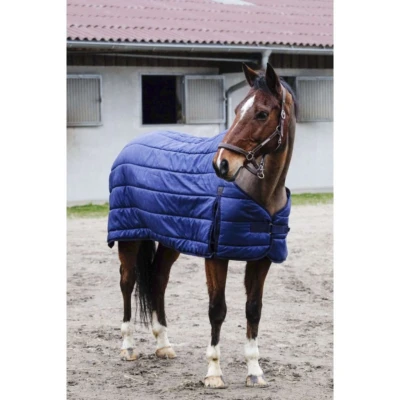Afbeelding van Equithème Onderdeken Classic 200g Navy 165/215