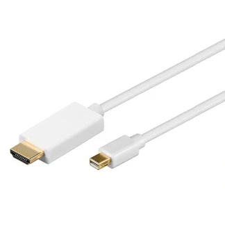 Afbeelding van &quot;goobay Mini DisplayPort &gt; HDMI wh 2m&quot;