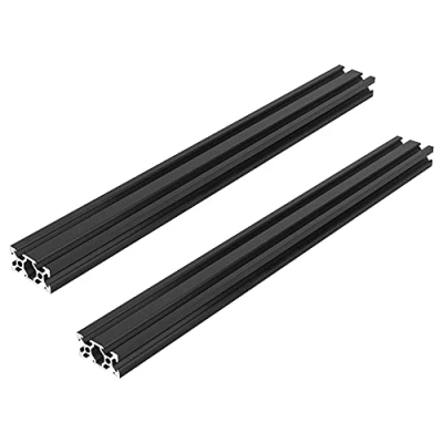 Afbeelding van 2 stuks lineaire rails 300 mm 2040 V Europese norm 20 x aluminium profiel voor 3D printer DIY CNC machines en andere (300 mm)