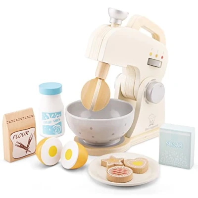 Afbeelding van New Classic Toys Speelgoedkeukenmachine Mixer Set