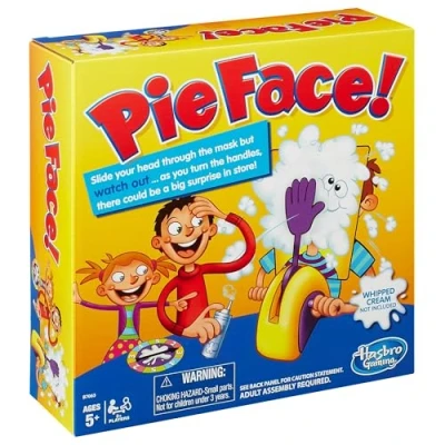 Afbeelding van Hasbro Gaming Pie Face (kinderspel): Wanneer wordt de zwamm in Het gezicht geknoopt? verfrissende andere, urkomische spel. Nervenkitzel gewenst, lachen gegarandeerd!