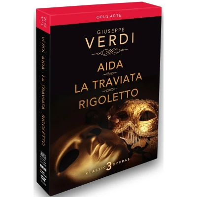 Afbeelding van Various Artists Aida, Traviata, Rigoletto (5 DVD)