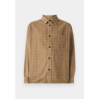 Afbeelding van ONLY &amp; SONS Overshirt Waleed Corduroy Bruin/dessin M