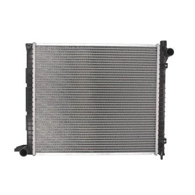 Afbeelding van THERMOTEC D7I004TT Radiateur Aluminium, Kunststof voor voertuigen met/zonder airco 485 428 32 Handgeschakeld Koelribben gesoldeerd