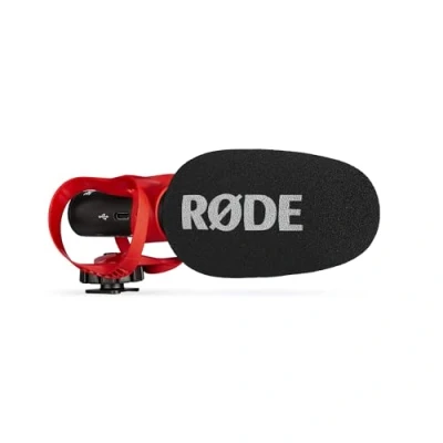 Afbeelding van RØDE VideoMic GO II Ultracompacte microfoon met USB uitgangen en 3,5 mm voor films, contentcreatie, podcasts videogesprekken