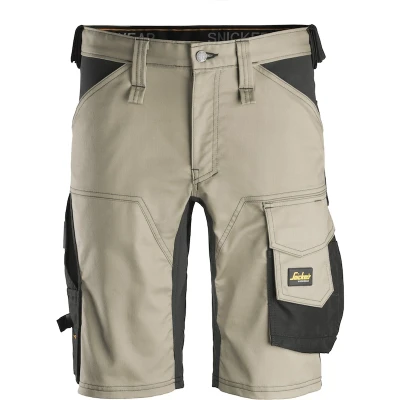 Afbeelding van SNICKERS 6143 AllroundWork stretch short (khaki) 61432004056