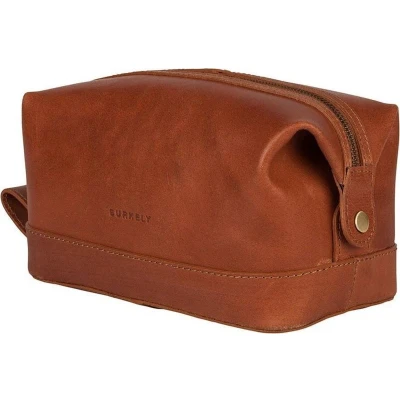 Afbeelding van Burkely Toilettas, Maat: One Size, Cognac