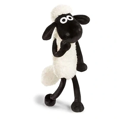 Afbeelding van NICI knuffeldier Shaun het schaap 35 cm pluche dier voor meisjes, jongens en baby&#039;s pluizig om te knuffelen, spelen slapen Comfortabel alle leeftijden