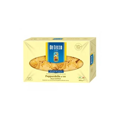 Afbeelding van 5 x Pasta De Cecco 100% Italiaanse Pappardelle n. 301 eierpasta, 500 g